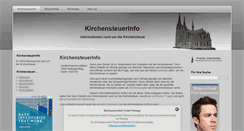 Desktop Screenshot of kirchensteuerinfo.de